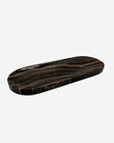Brown Onyx Flat Tray
