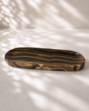Brown Onyx Flat Tray