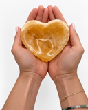 Sol Honey Onyx Heart Bowl