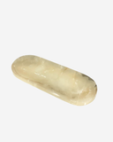 White Onyx Flat Tray