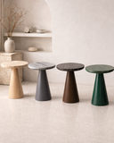 forms by nature marble side tables